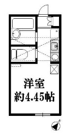 ポンデロッサ小田弐番館の間取り