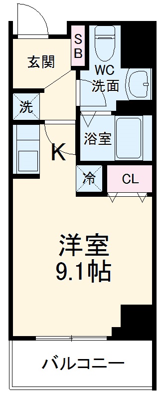 オーキッドレジデンス浦和の間取り