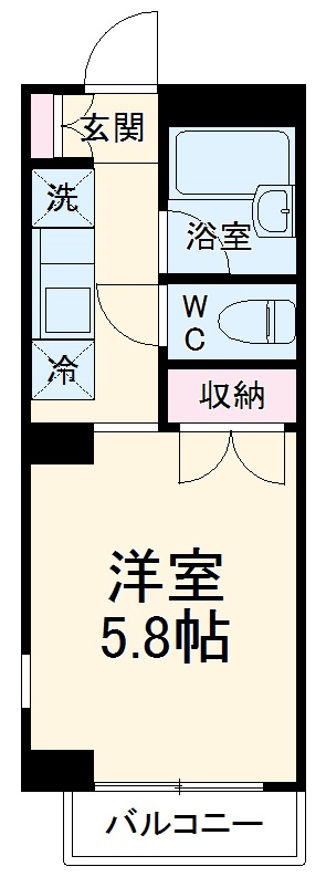 リバーサイドハイツ湘南の間取り