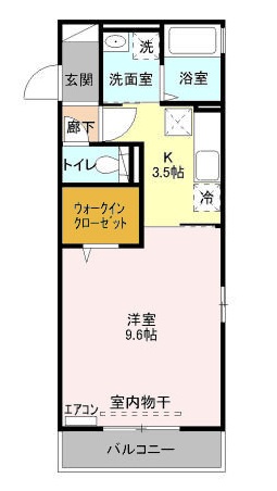 グランメール南台の間取り