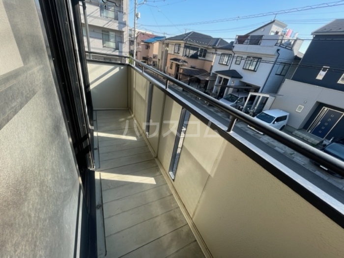 12/25 バルコニー