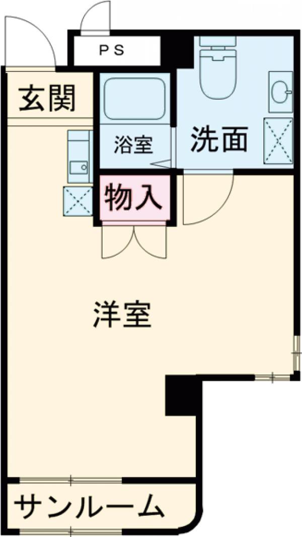 冨士山ビルの間取り