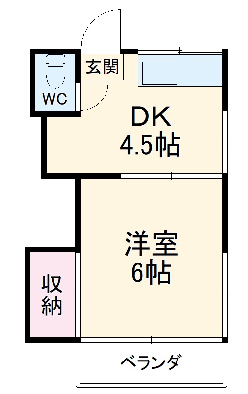 さつき荘の間取り