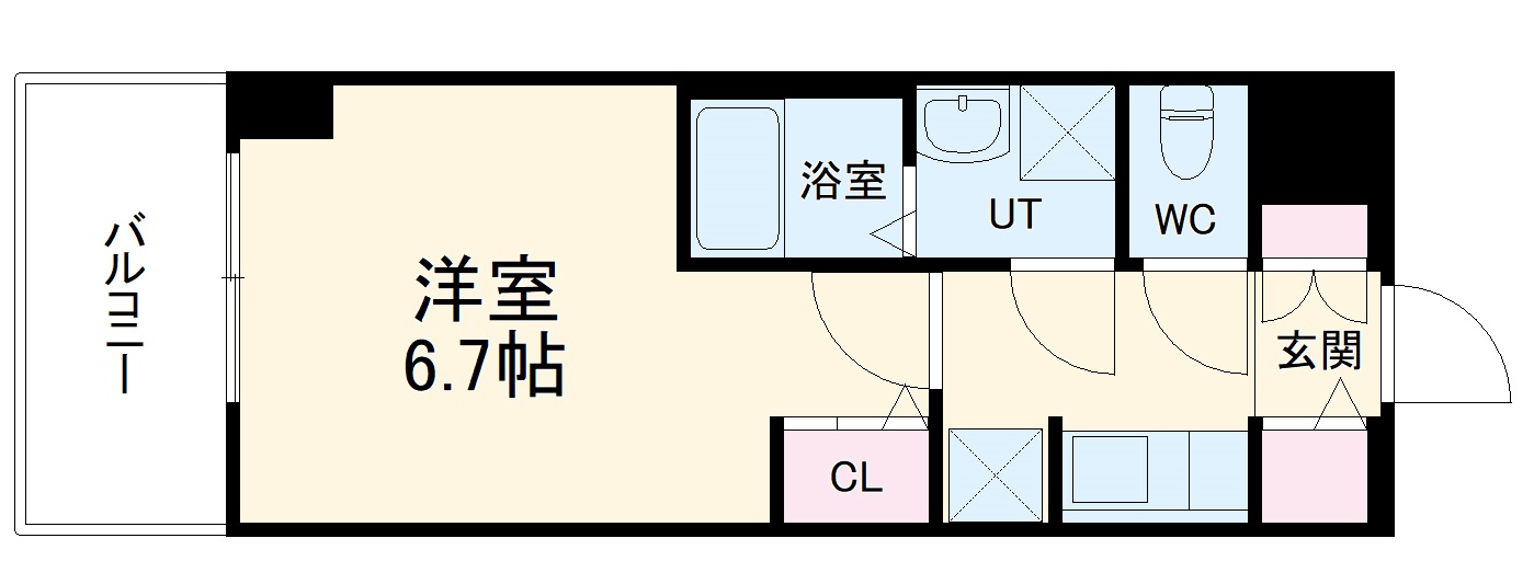S-RESIDENCE熱田の間取り