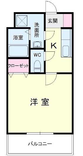 マンション アルティアの間取り