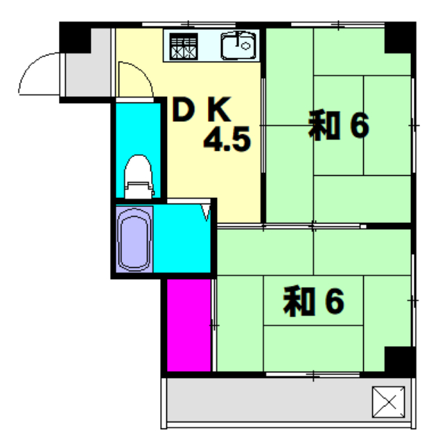 斉藤ビルの間取り