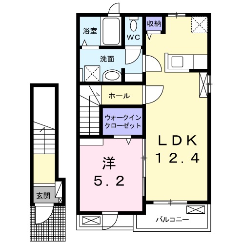 ヴィラソールの間取り