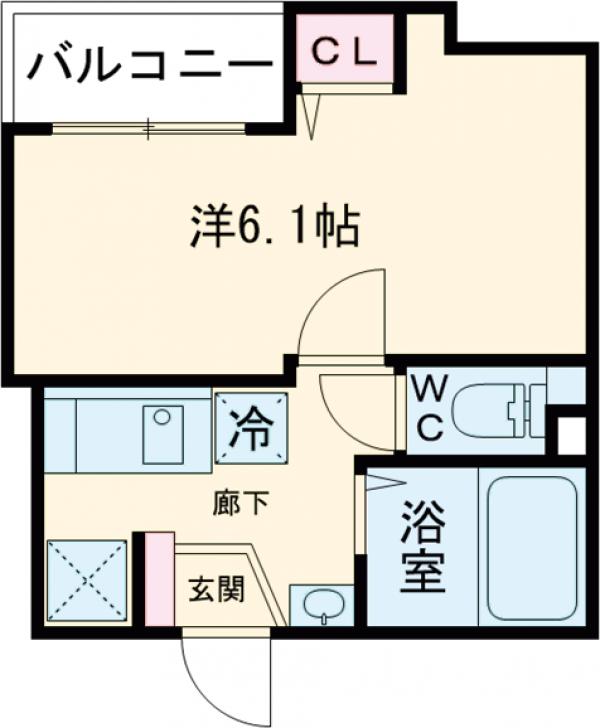 パークサイド堀切の間取り