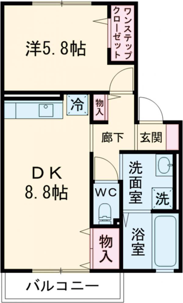 ガーデンヴィラMIYABIの間取り