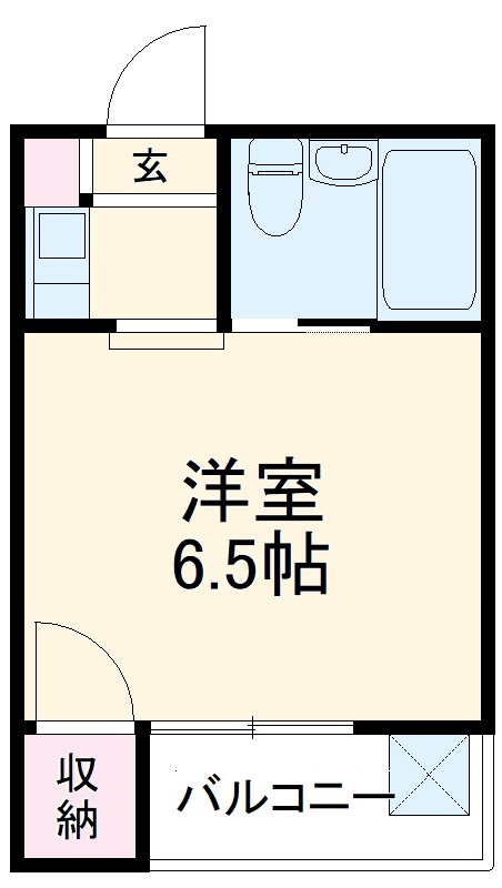 ユニバーサル島田の間取り