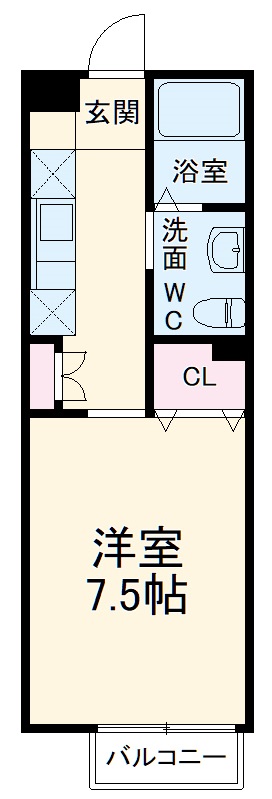 レジデンツ湘南の間取り