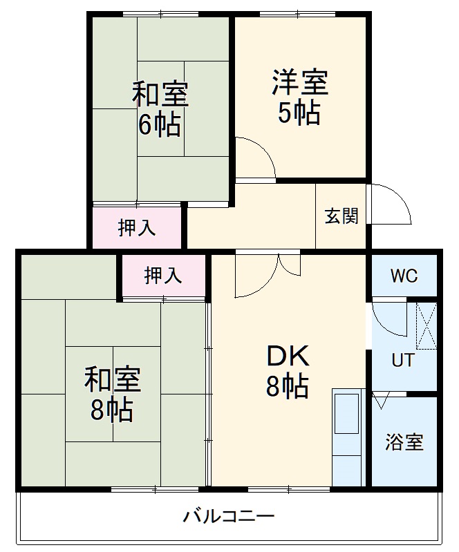 ファミール豊明の間取り