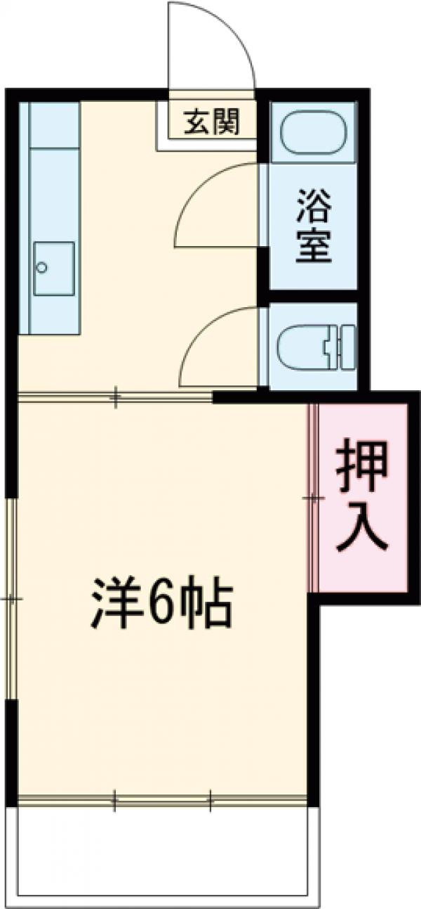 千代田コーポの間取り