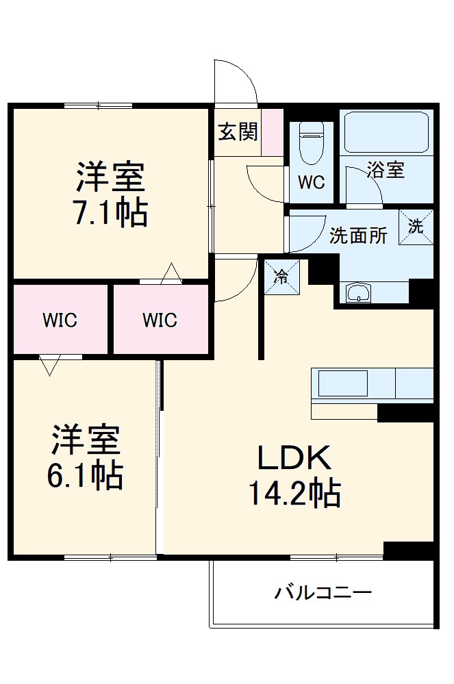 ルフトハウスの間取り