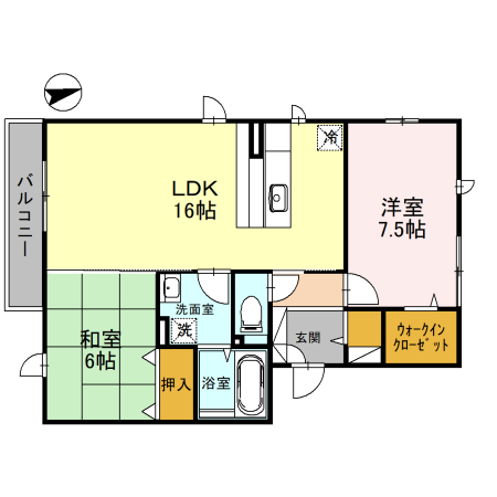 ライブリーヒルズの間取り