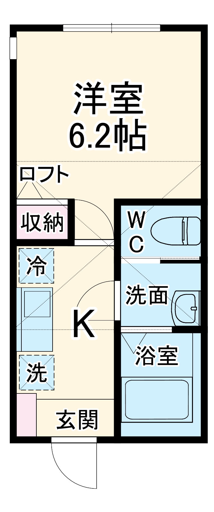 Refine戸塚町の間取り