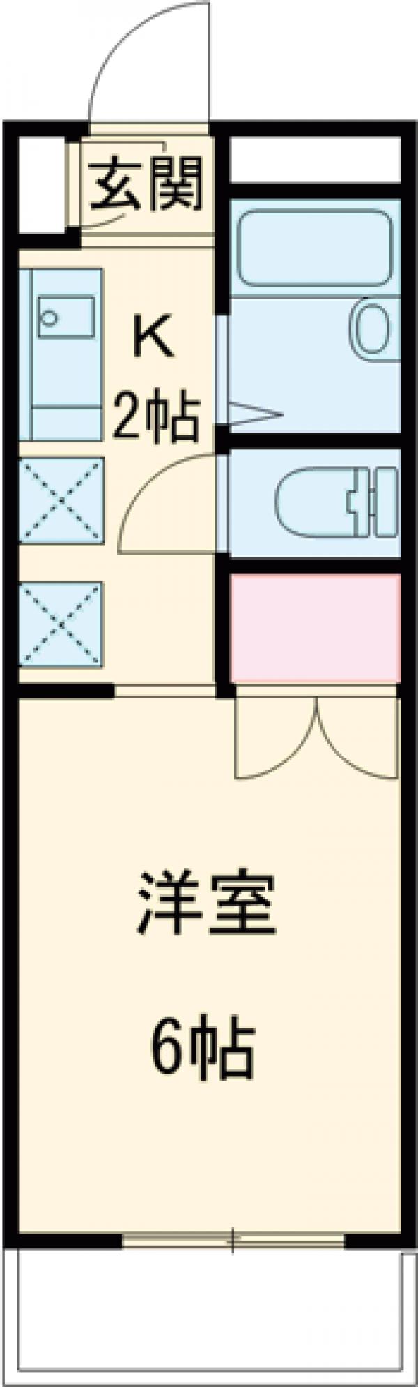 サニーハイツの間取り