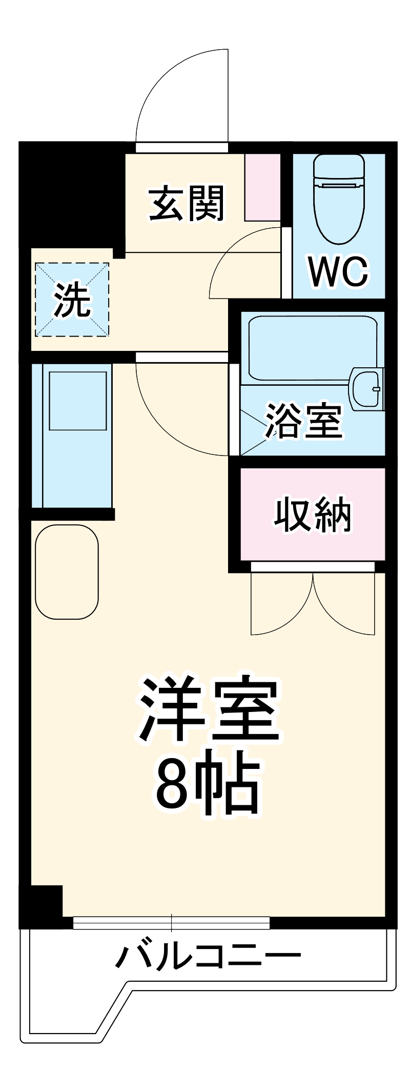 グランデュール56の間取り