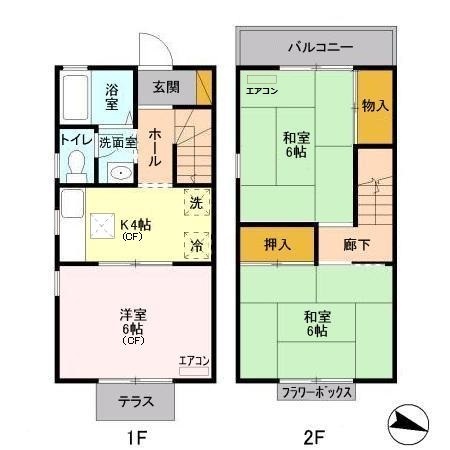 グリーンピア 壱番館の間取り