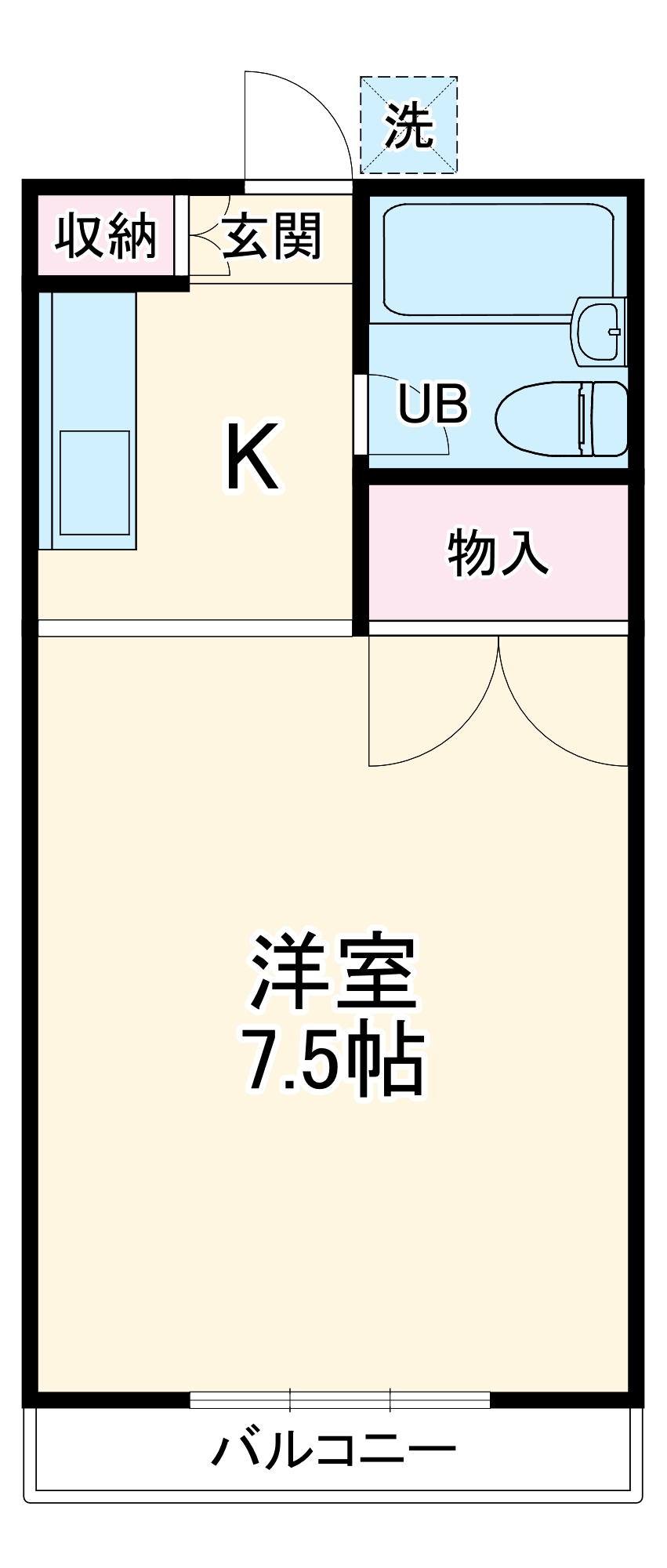 S-ハウスの間取り