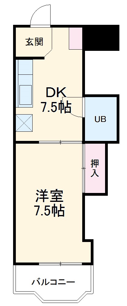 カーサ立石の間取り