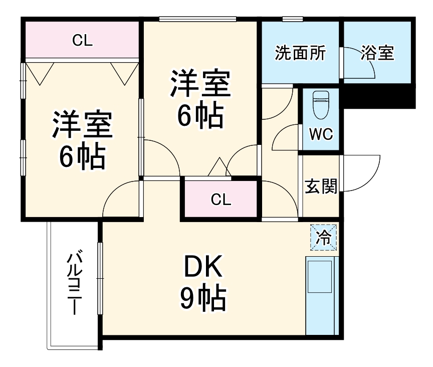 久嶋ハイムの間取り