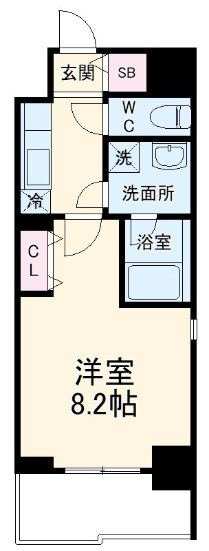 レジデンスSUN.Kの間取り