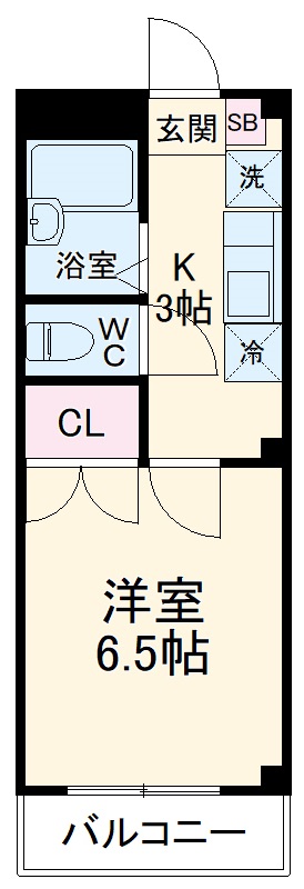 ベル ルージュの間取り