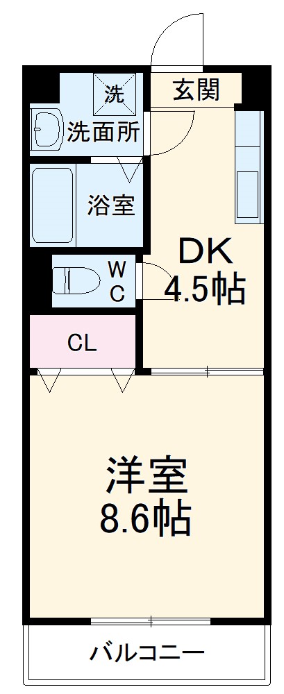 ドリームピアの間取り