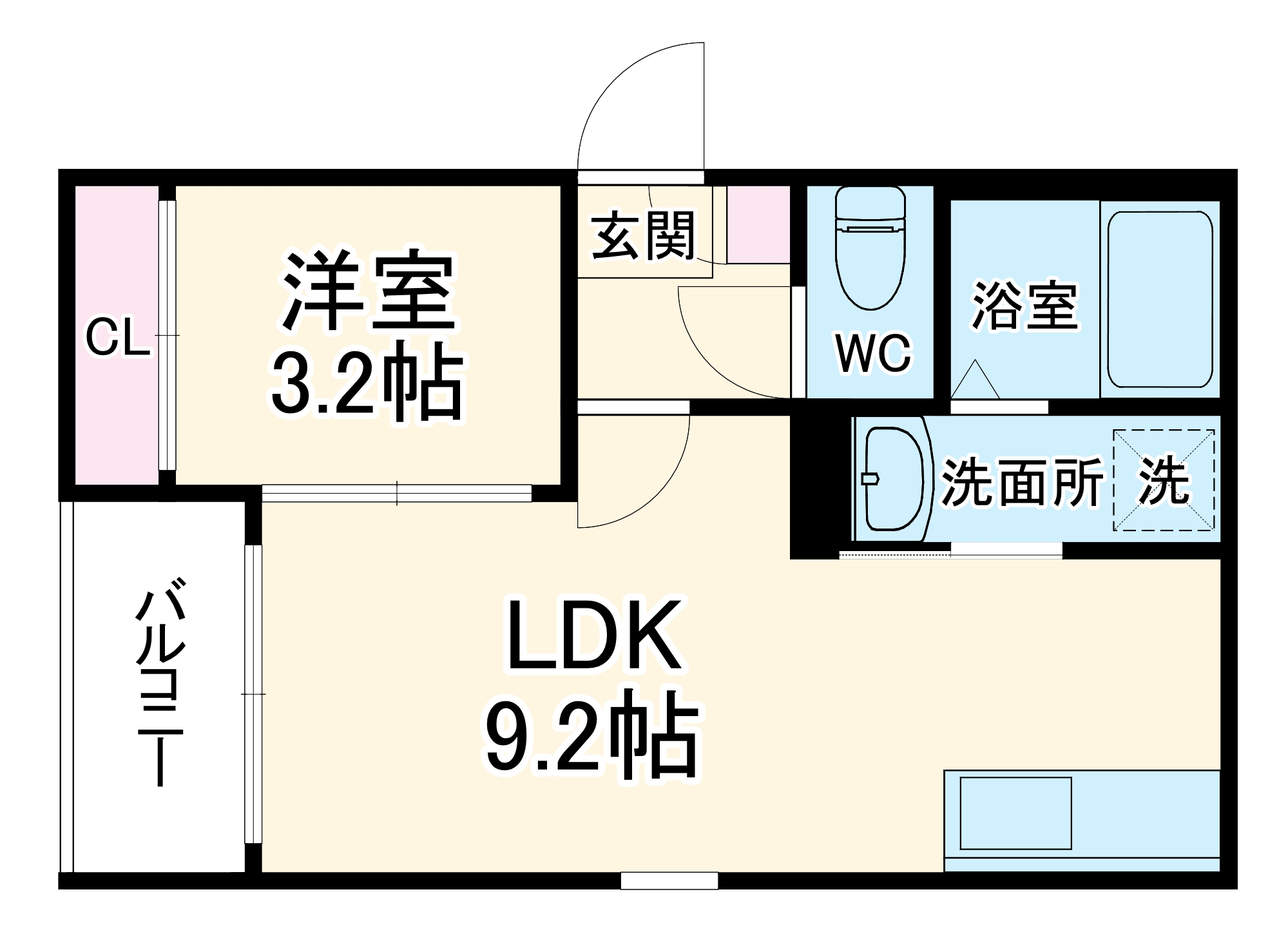 REGALEST豊田本町の間取り