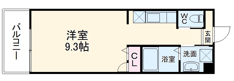 La Vita二条月光の間取り