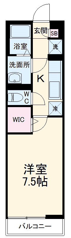 グレイス西船橋の間取り