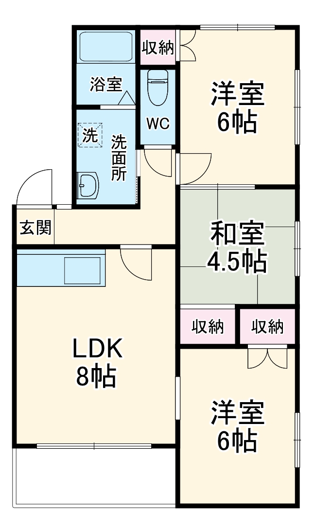 グレースムラセの間取り