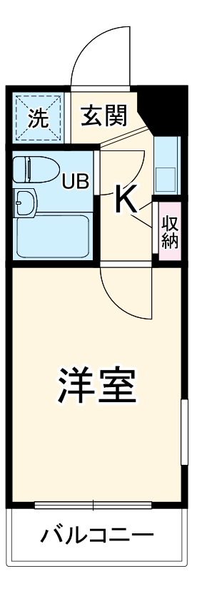 キャトルセゾン東橋本の間取り