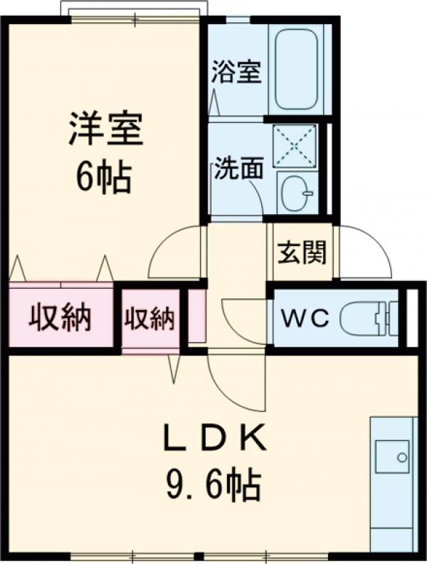上砂グリーンハイツの間取り