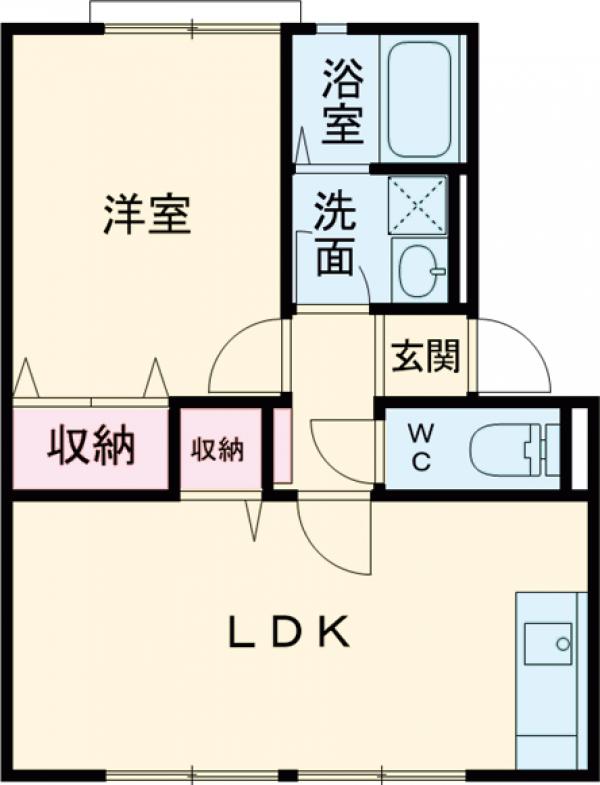 上砂グリーンハイツの間取り