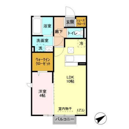 ディアコートの間取り