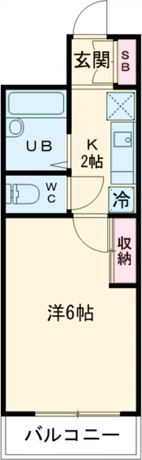 リトルアージュ・305号室の間取り