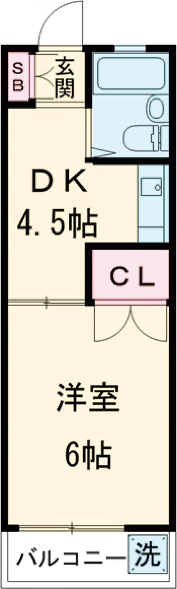 ザ・スリーホークスの間取り