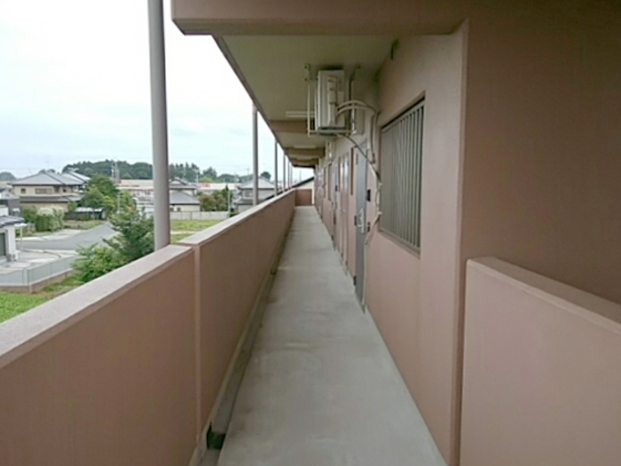 12/28 バルコニー