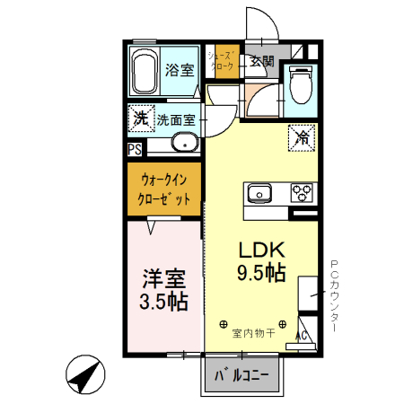 Royal Wit Bの間取り