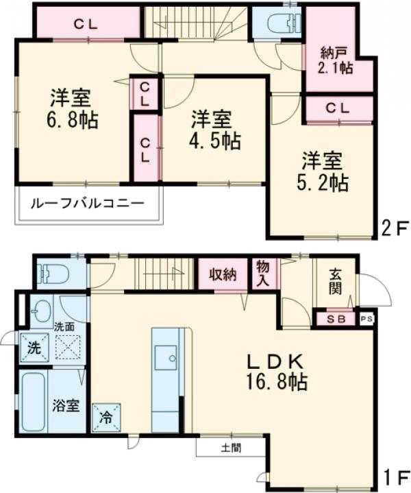 SAKURA成城の間取り