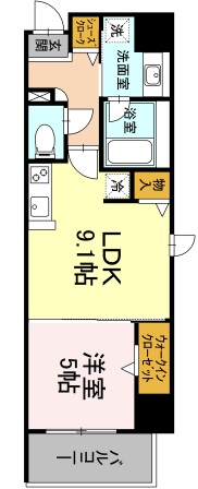 ダイワシティー庄内通の間取り