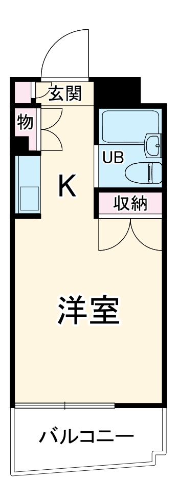 メゾン・ド・スクワールの間取り