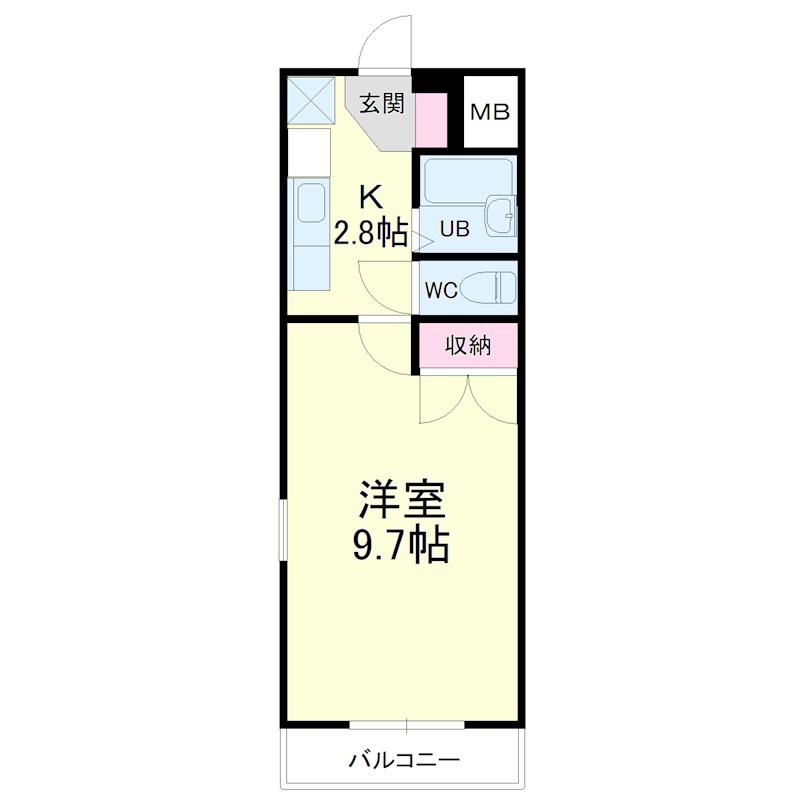 ジョイレジデンスの間取り