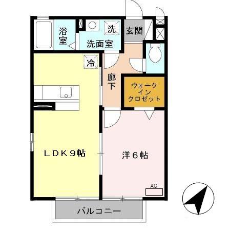グランミール A棟の間取り