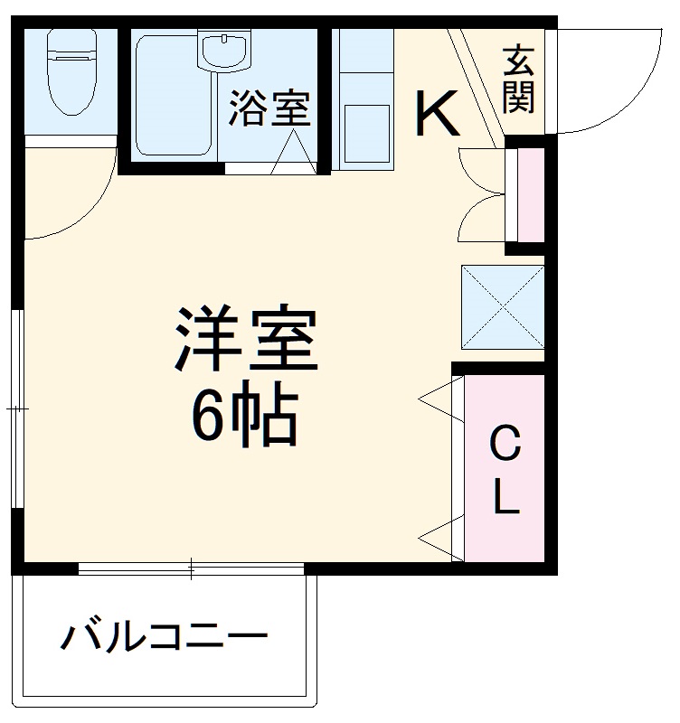 アリス藤が丘・102号室の間取り