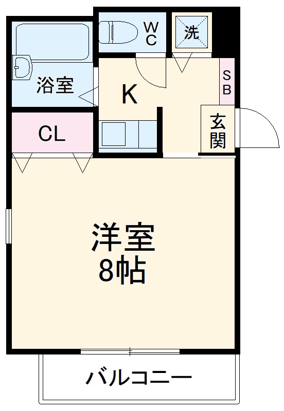 アルファ千里丘の間取り