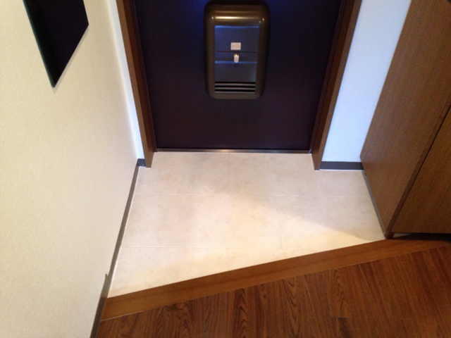 8/26 玄関
