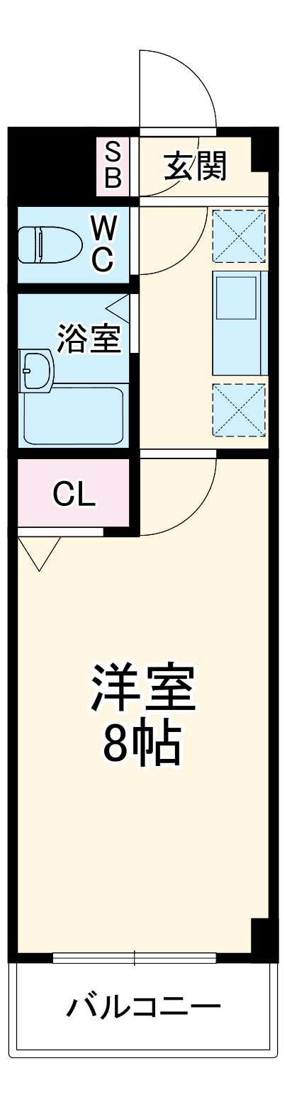 アスコット瀬戸口の間取り